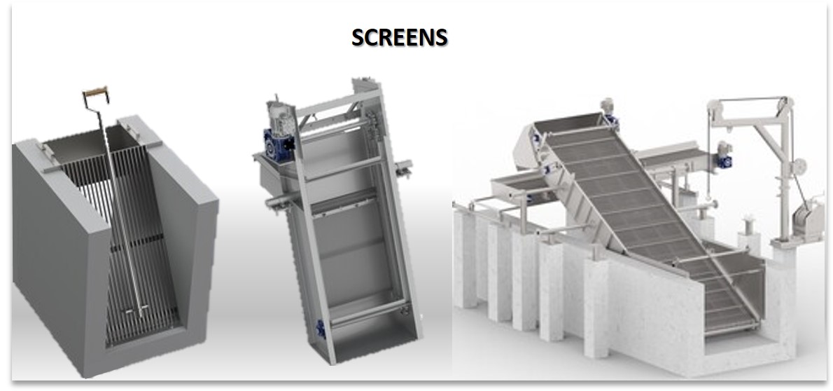 The Three Essential Screens In Wastewater Treatment
