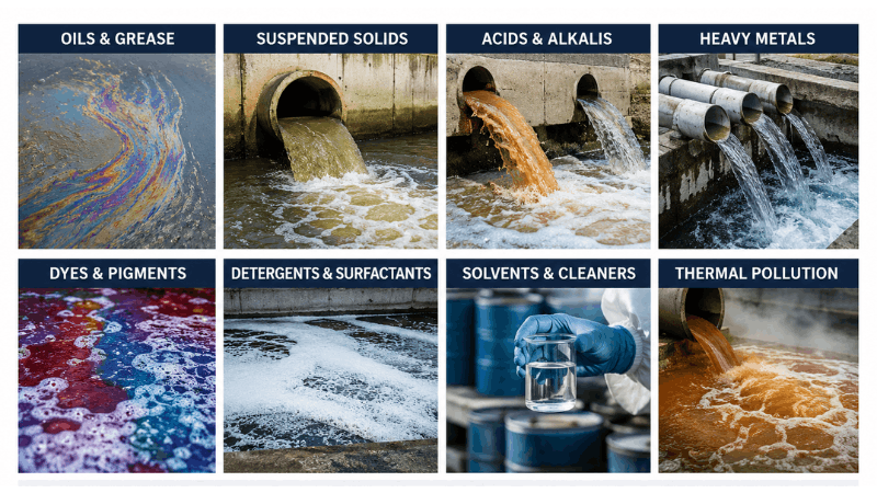 What Causes Water Pollution in Manufacturing Plants?
