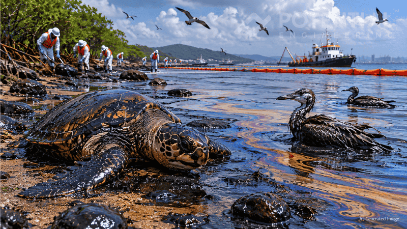 How Marine Oil Spills Impact Coastal Ecosystems