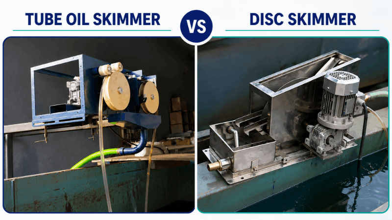 7 Key Differences Between Tube Oil Skimmers and Disc Skimmers