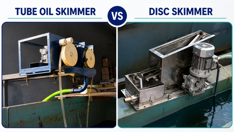 7 Key Differences Between Tube Oil Skimmers and Disc Skimmers