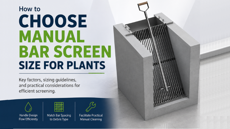 How to Choose Manual Bar Screen Size for Plants
