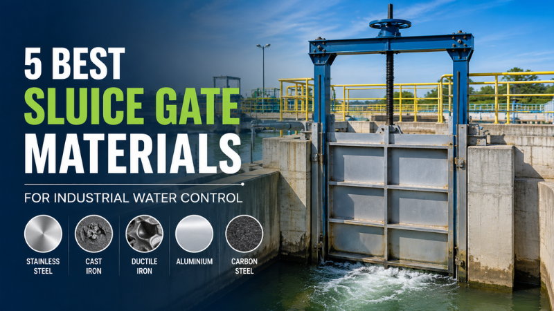 5 Best Sluice Gate Materials for Industrial Water Control