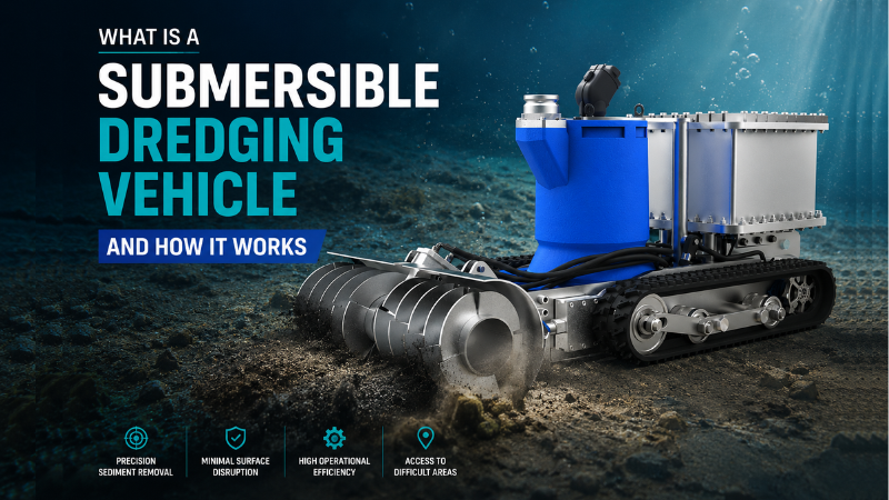 What Is a Submersible Dredging Vehicle and How It Works